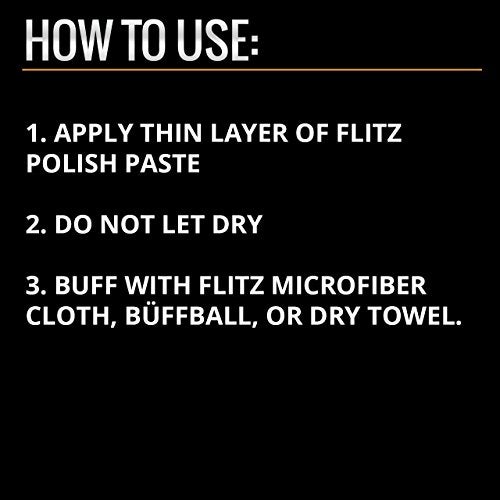 Flitz Metal Polish and Cleaner Paste, Also Works on Plastic, Fiberglass, Aluminum, Jewelry, Sterling Silver - Headlight Restoration and Rust Remover - Made in the USA - 2 LB - 6 Pack - Image 2