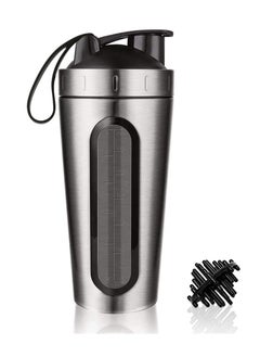 Oasisgalore Protein shaker, Diet shaker, water bottle with scale and rotary lid for outdoor lovers.  - Image 1