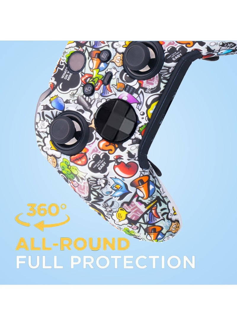 X-level غطاء حماية من السيليكون الناعم لجهاز تحكم Xbox Series S/X مع غطاء حماية للبشرة غير قابل للانزلاق ولا يتداخل مع غطاء حماية كامل لوحدة التحكم اللاسلكية Xbox Series S/X - Image 5