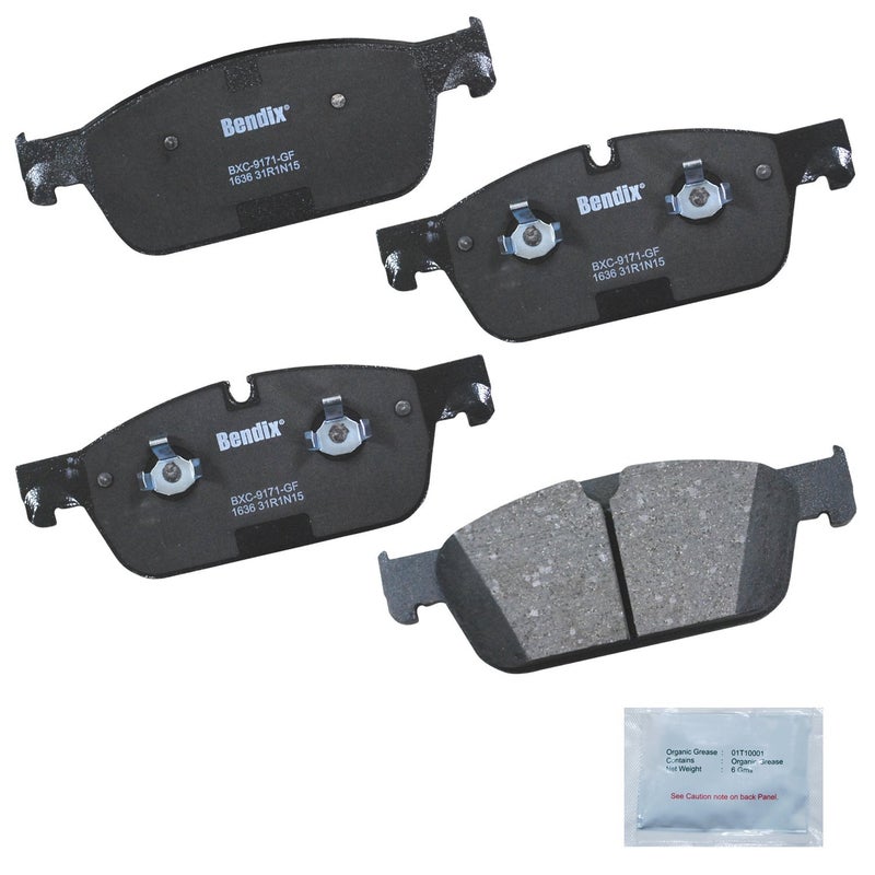 Bendix Priority1 CFC1636 Ceramic Front Brake Pads for Select Models Mercedes-Benz GL500, GL550, GLE43 AMG, GLE350, GLE450 GLE550, GLE550e, GLS500, GLS550, ML500, ML550 - Image 3