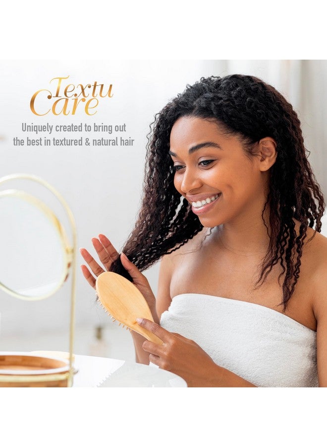 Donna Double Sided Styling Brush for Women - 100% Boar Bristles, Cushioned Wooden Detangling Brush for Wet Hair - Image 5