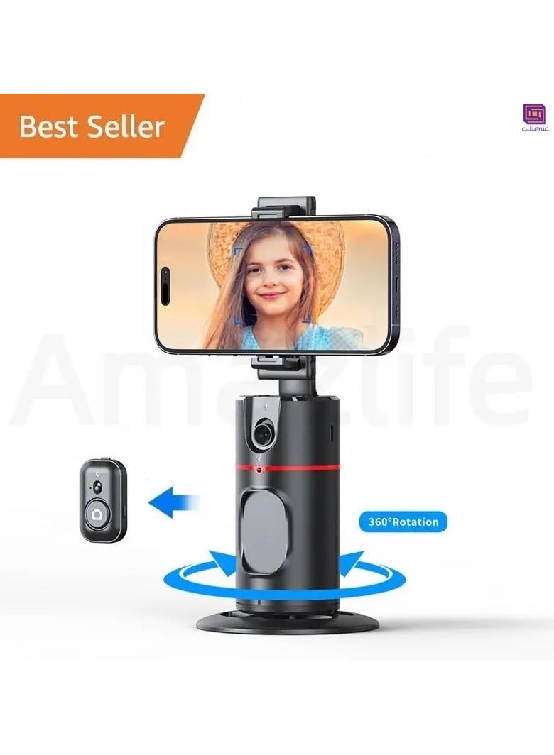 AI Auto Camera PTZ Detachable 360° unmanned Smart Rotation Auto Face Tracking Camera Phone Holder Desktop Gimbal - Image 2