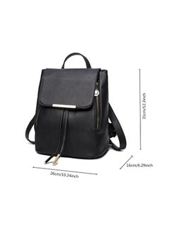 NIBEMINENT Travel Backpack 6.3 Inch Black  - Image 4