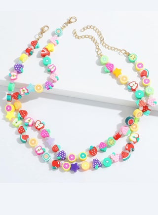 1000 Pcs Polymer Clay Beads Bracelet Making Kit – 24 Styles of Cute Fun Beads, Charms for DIY Jewelry, Bracelets, Necklaces, Earrings – Ideal Craft Set for Women and Girls with Storage Box (No String) - view 3