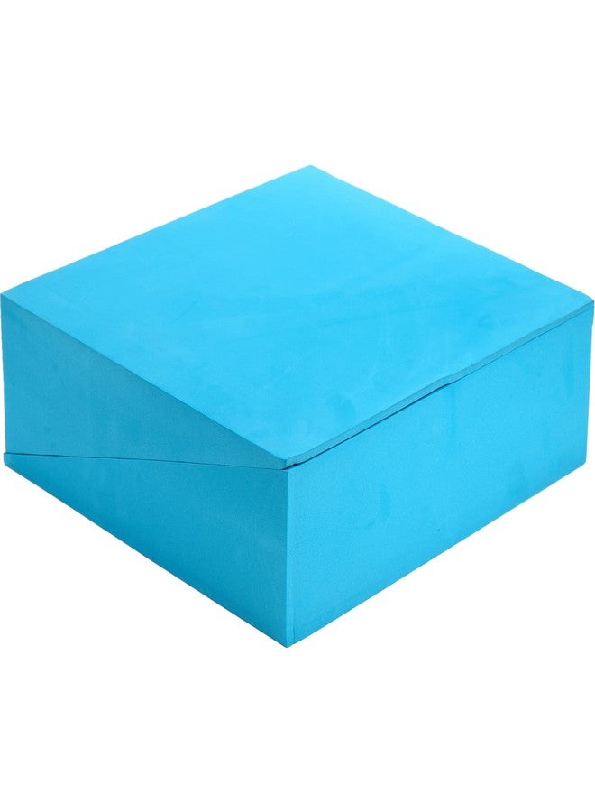 DEAYOU 2 Pack Yoga Foam Wedge, 13" EVA Foam Calf Stretch Slant Board for Lower Leg Strength Improve, Squat Wedge Incline Block for Workout, Exercise, Heel, Foot, Knee Pad, Wrist Back Support (Blue) - Image 5