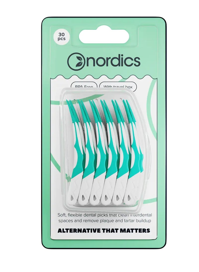 NORDICS Silicon interdental softpicks 30 pcs