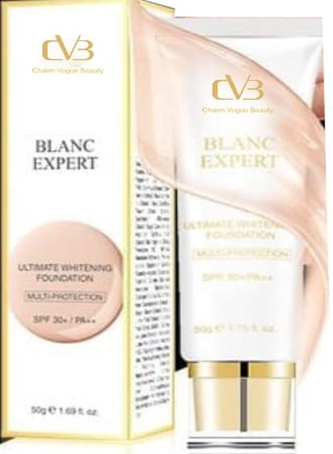 CVB BLANC EXPERT ULTIMATE WHITENING FOUNDATION MULTI-PROTECTION SPF30+++/PA+++ (04 Natural Nude) - Image 1