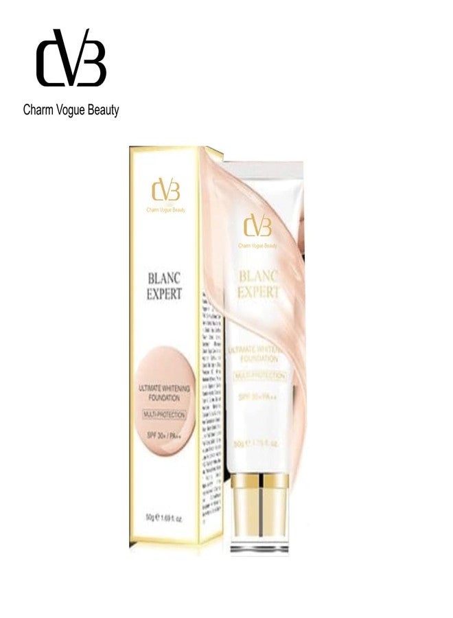 CVB BLANC EXPERT ULTIMATE WHITENING FOUNDATION MULTI-PROTECTION SPF30+++/PA+++ (04 Natural Nude) - Image 2