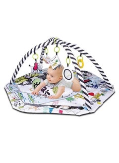 ibaby Large Baby Gym Play Mat Toddler Game Pad With 30 Ocean Balls Foldable And Deformable Baby Playpen Soft Skin-friendly Play Mat  - Image 1