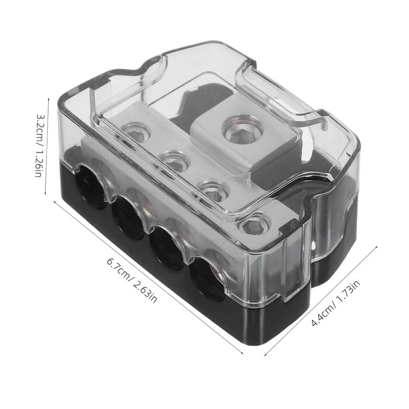 Car Audio Splitter Block 4 Way Durable Surround Sound Easy Installation For Any Vehicle - Image 3