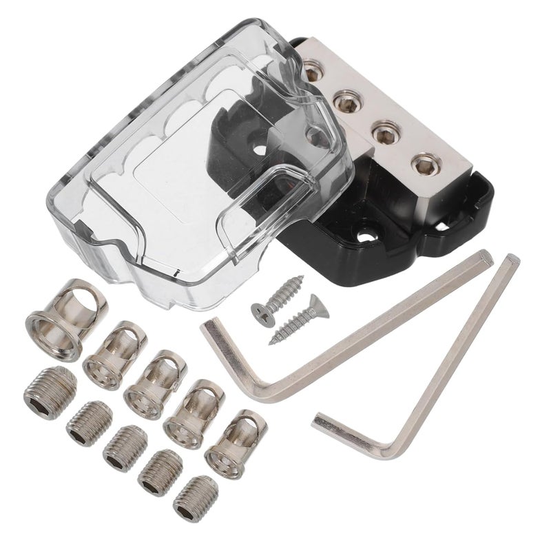 Car Audio Splitter Block 4 Way Durable Surround Sound Easy Installation For Any Vehicle - Image 1