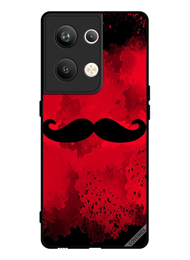 Covernex Protective Case Cover For Oppo Reno 9 Pro Plus Mustache Clip Art - Image 1