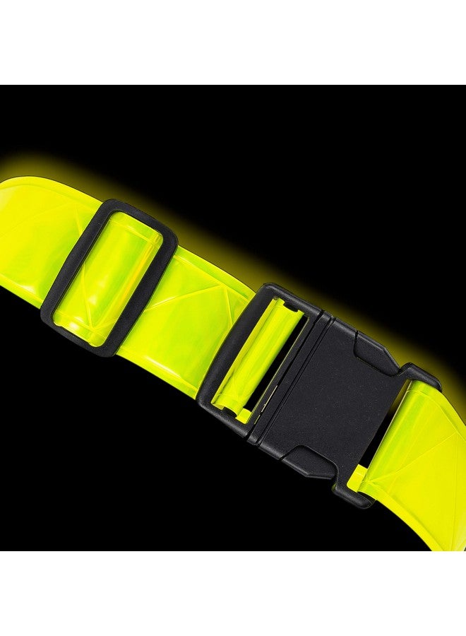 DASHGLOW 4 Pack Reflective Glow Belt Safety Gear, Pt Belt, For Running Cycling Walking Marathon Military. - Image 5