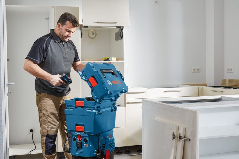 Bosch L-BOXX 136 Professional Carrying Case System, Easy Click Mechanism, Robust ABS Build, 360x444x151mm Outer & 302x386x114mm Inner Dimensions, 6 Months Warranty - Image 2