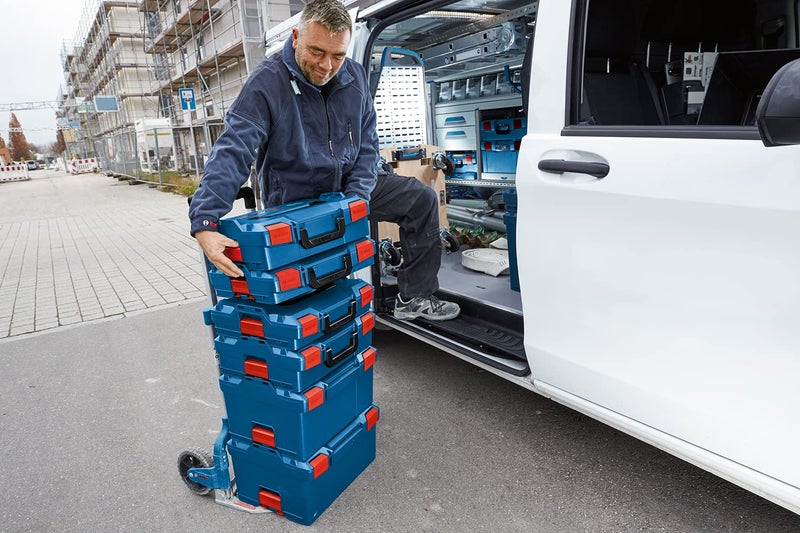 Bosch L-BOXX 136 Professional Carrying Case System, Easy Click Mechanism, Robust ABS Build, 360x444x151mm Outer & 302x386x114mm Inner Dimensions, 6 Months Warranty - Image 4