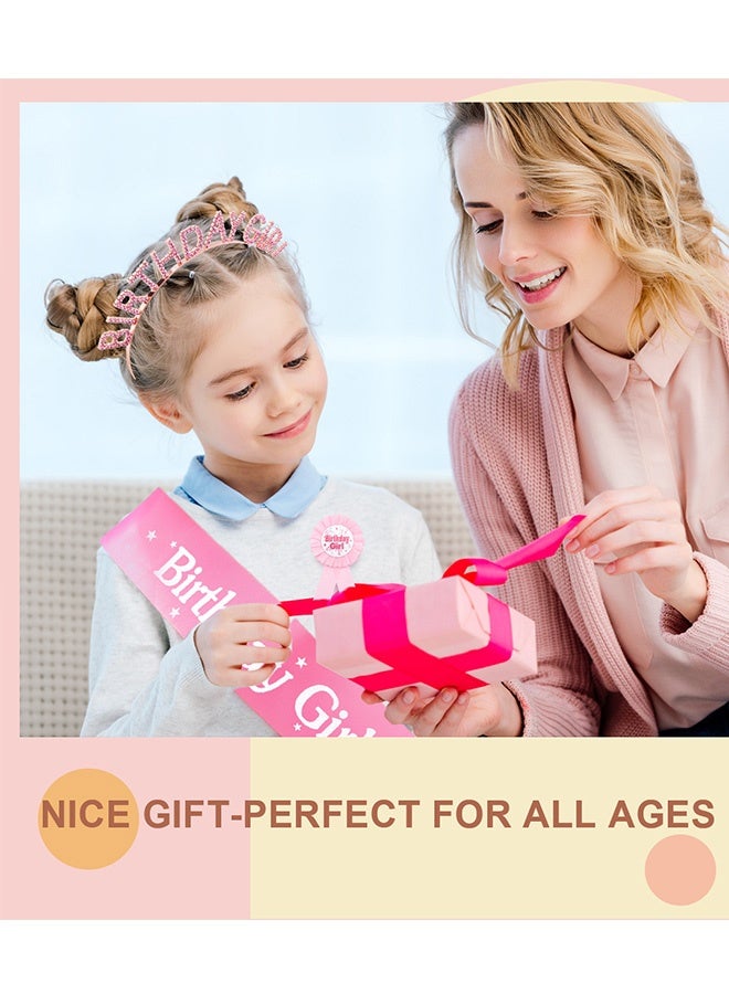 الحجم المناسب: يبلغ قياس وشاح عيد الميلاد باللون الأحمر الوردي حوالي 22 × 3.7 بوصة، ويبلغ قطر دبوس عيد الميلاد حوالي 3 بوصات، ويبلغ قياس تاج عيد الميلاد حوالي 6.6 بوصة، وهي أحجام مناسبة للأطفال. - Image 4