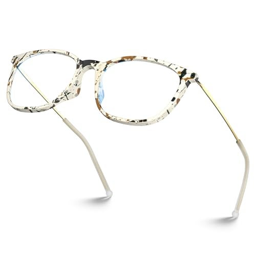 VISOONE Anti Slip TR90 Blue Light Blocking Glasses Size M Eyewear Frame with Anti Glare Eye Protection for Women GaeL - Image 5