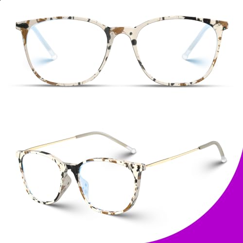 VISOONE Anti Slip TR90 Blue Light Blocking Glasses Size M Eyewear Frame with Anti Glare Eye Protection for Women GaeL - Image 4