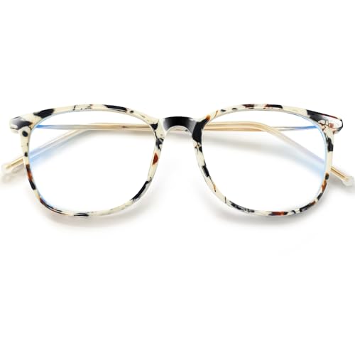 VISOONE Anti Slip TR90 Blue Light Blocking Glasses Size M Eyewear Frame with Anti Glare Eye Protection for Women GaeL - Image 1