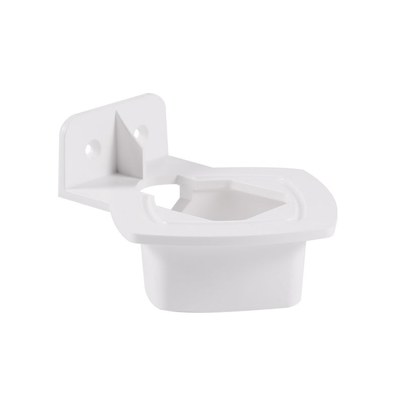 Wall Mount Bracket Stand Holder for Linksys Velop Tri-band Whole Home WiFi Mesh System, White 2 Pack - Image 4