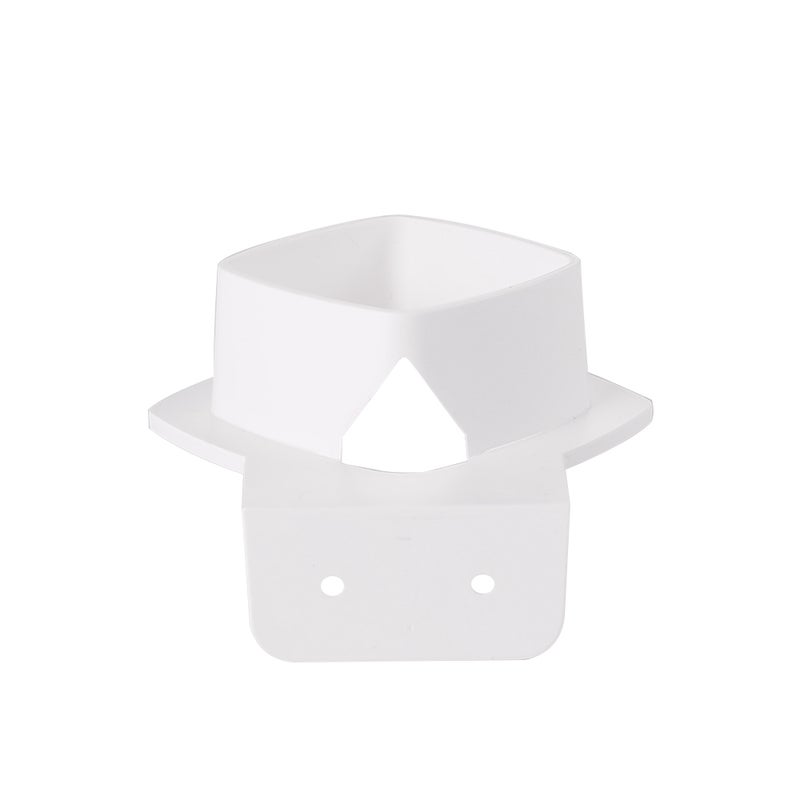 Wall Mount Bracket Stand Holder for Linksys Velop Tri-band Whole Home WiFi Mesh System, White 2 Pack - Image 2