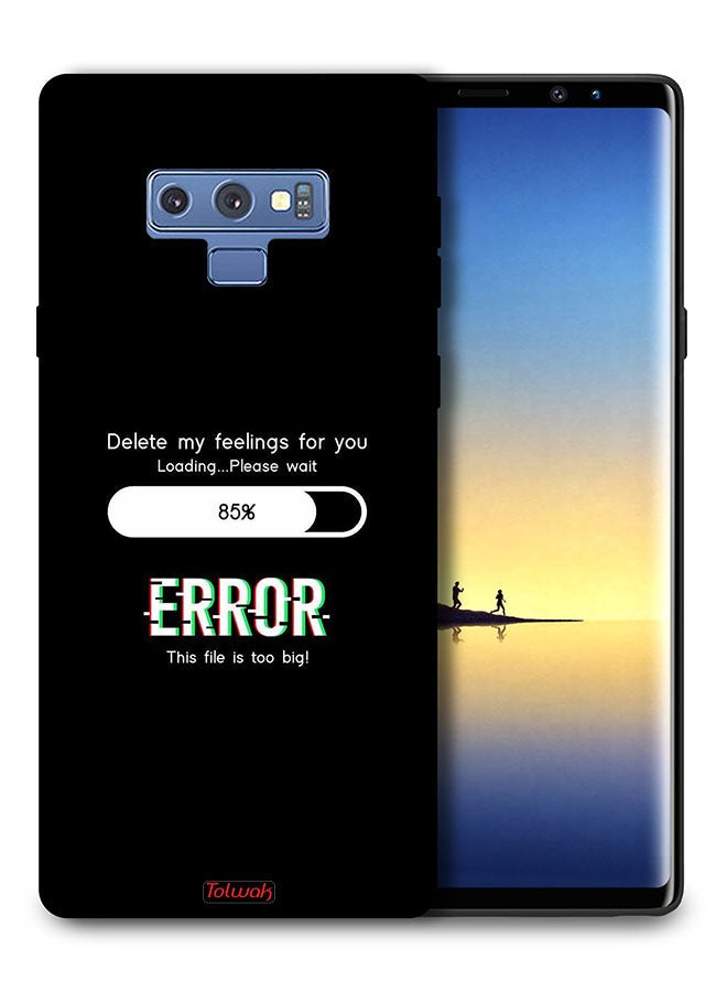 Tolwak Samsung Galaxy Note 9 Protective Case Cover Delete My Feelings For You - Image 1