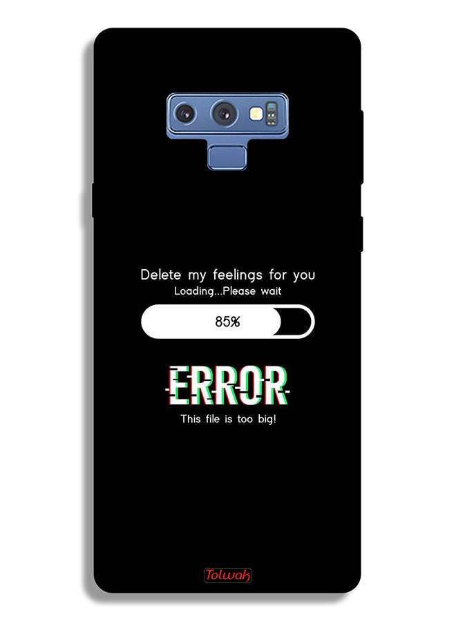 Tolwak Samsung Galaxy Note 9 Protective Case Cover Delete My Feelings For You - Image 2