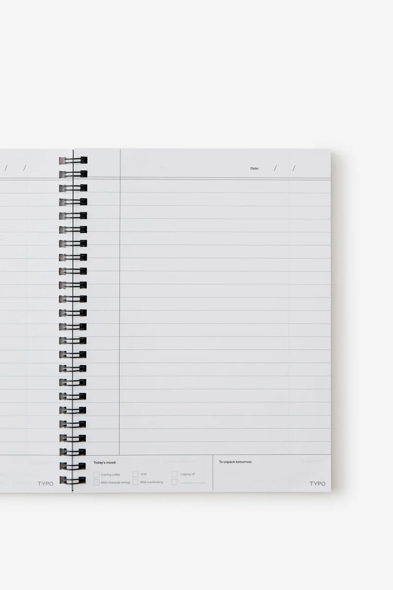 Typo A5 Spinout Notebook V2