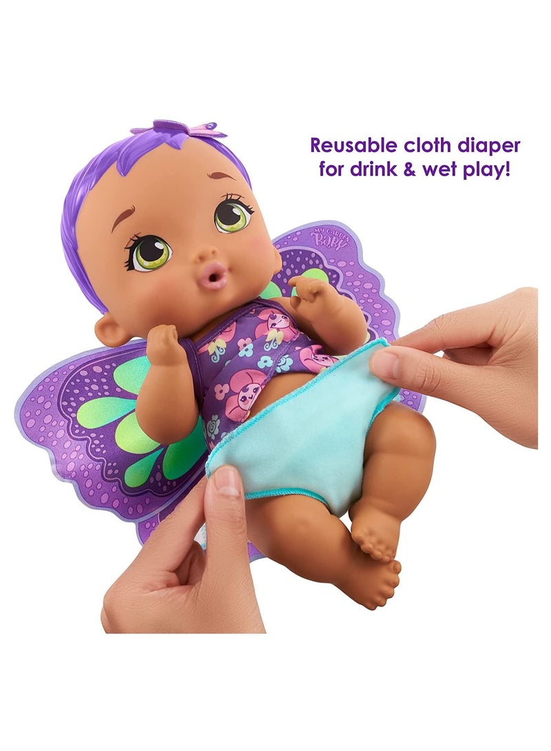 Mattel Games My Garden Baby Drink Wet Butterfly Doll - Image 2