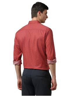 Allen Solly Allen Solly Men's Slim Fit Shirt (ASSFCUSPF513614_Multicolor  - Image 3
