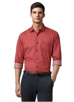 Allen Solly Allen Solly Men's Slim Fit Shirt (ASSFCUSPF513614_Multicolor  - Image 1