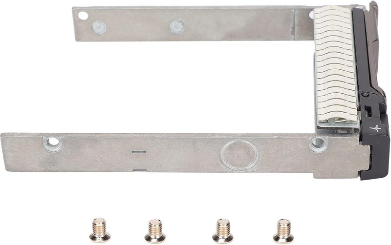 Yunseity SAS 2.5 Inch Hard Drive Holder for M620 M820 M520 - Silver Black Metal ABS, for Hot Swap Hard Drives, Comes with 4 Screws - Image 5