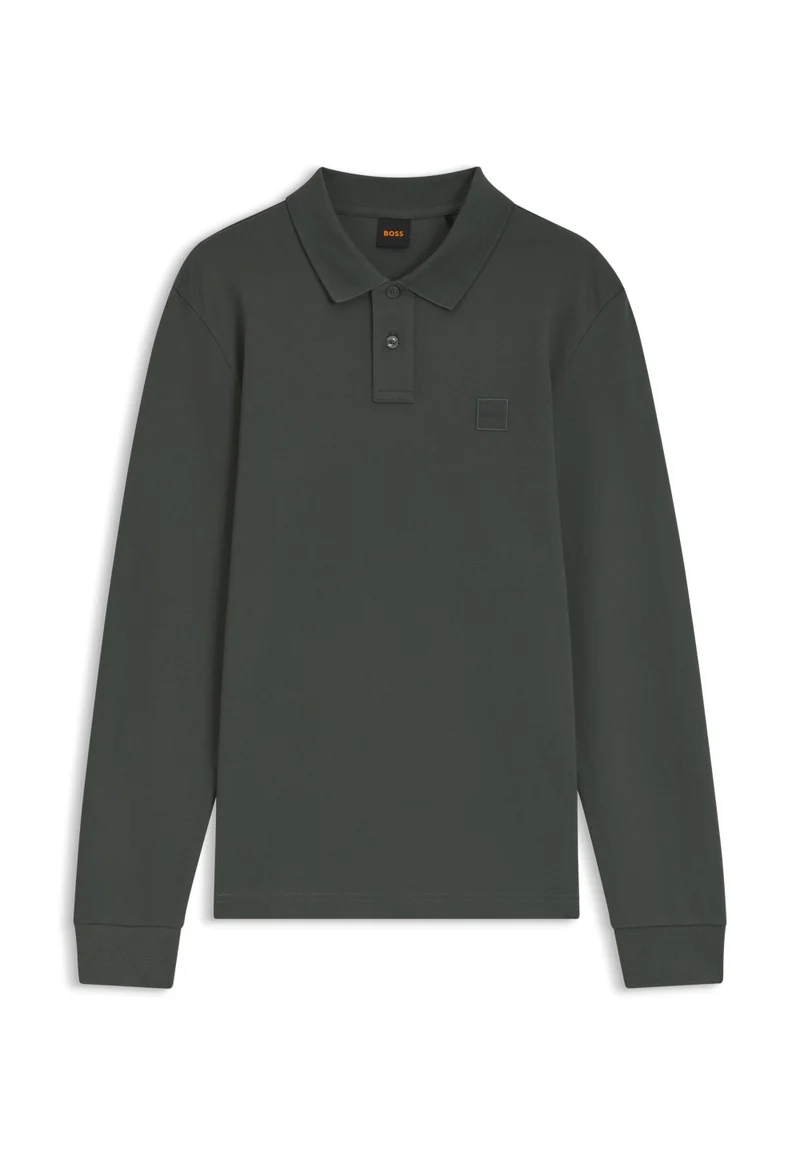 BOSS Slim-fit polo shirt in stretch-cotton piqué