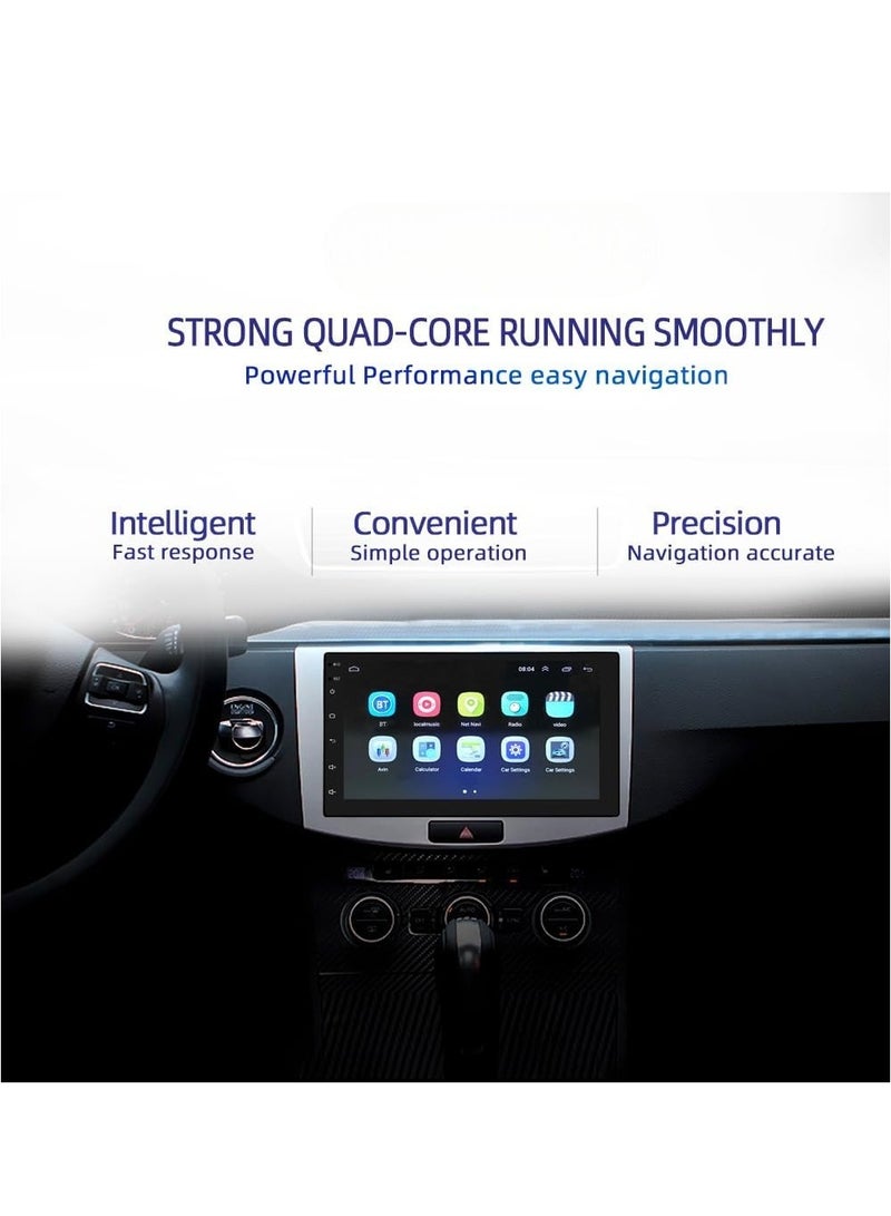 Android 12 Double Din Car Stereo featuring GPS Navigation Bluetooth Connectivity Voice and Steering Wheel Control Full Touch Screen Interface 7 Inch Display Car Audio Receiver - Image 3