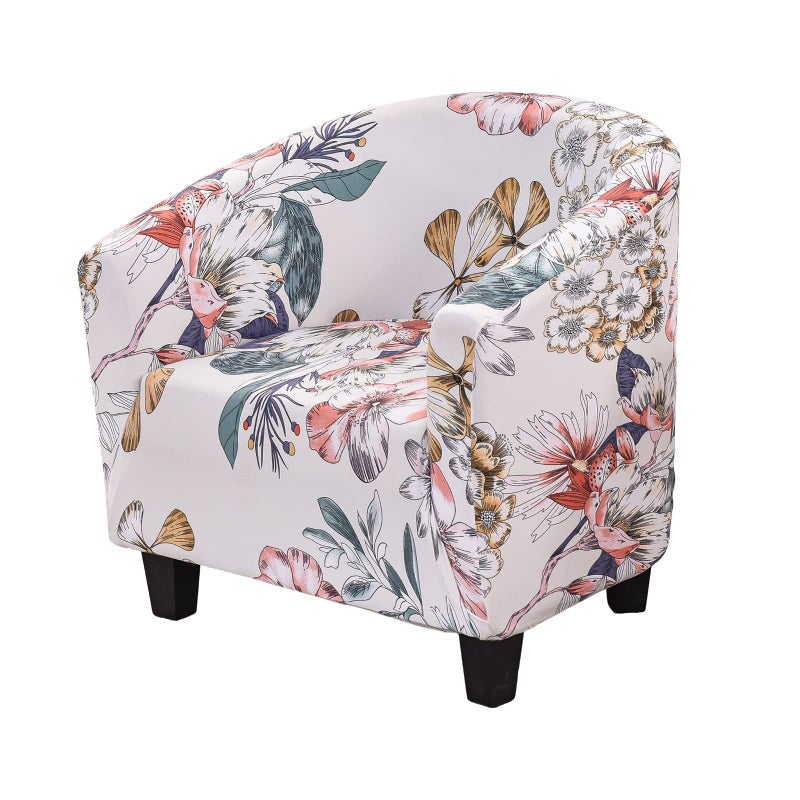 NILUOH Club Chair Slipcover Jacquard Tub Chair Cover Stretch Armchair Covers Sofa Cover Furniture Protector for Living Room (A52) - Image 1