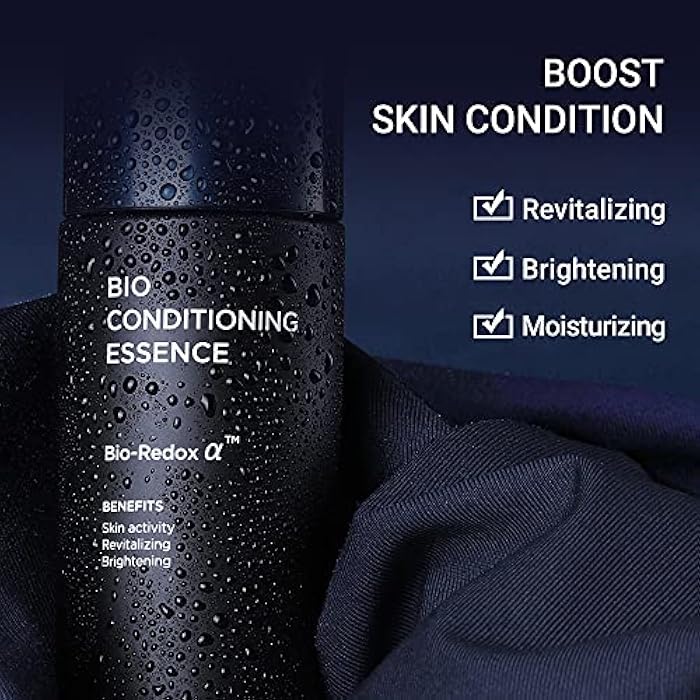 IOPE Moisturizing Serum for Men - Men Bio Essence Intensive Anti Aging, Skin Tightening and Soothing, 3 in 1 Skincare for Fine Lines, 4.90 FL.OZ.(145ml) by Amorepacific - Image 4