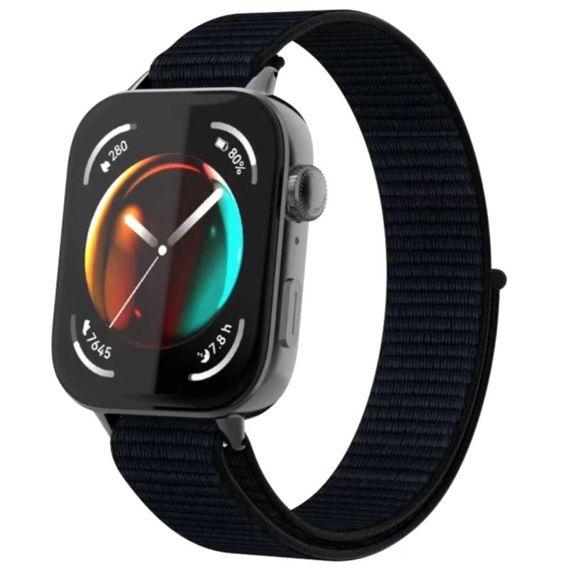 NESLIN Breathable Nylon Loop Band Compatible with Huawei Watch Fit 4/4 Pro/Fit 3 (2025), Sports Replacement Strap - Image 1