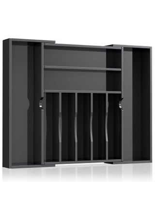 Acrylic - Expandable Kitchen Drawer Organizer for Flatware and Utensils, Acrylic Adjustable Silverware Tray for Drawer, Office, Bathroom Supplies-9 Compartments - pzsku/Z60F74314B7DC3FC3559AZ/45/_/1722060571/ca9d3012-bcdb-4ec0-a5f9-3f9db160b1bd