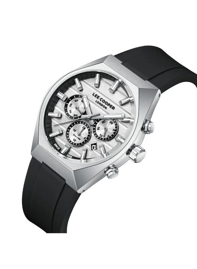Lee Cooper  Men's Silicone MULTIFUNCTION Watch LC08388.331 - 41 mm for Men | Best Price UAE