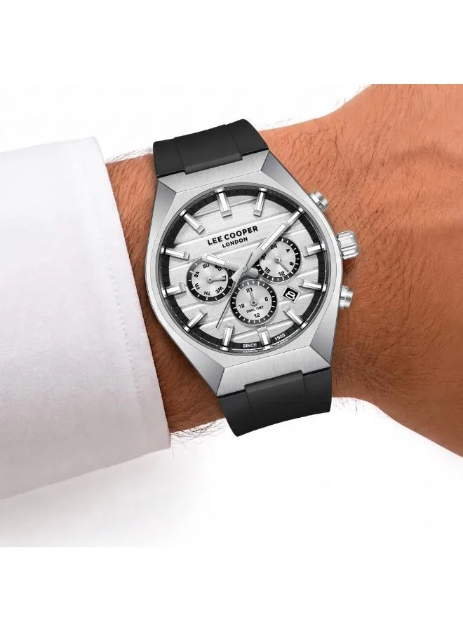Lee Cooper  Men's Silicone MULTIFUNCTION Watch LC08388.331 - 41 mm for Men | Best Price UAE