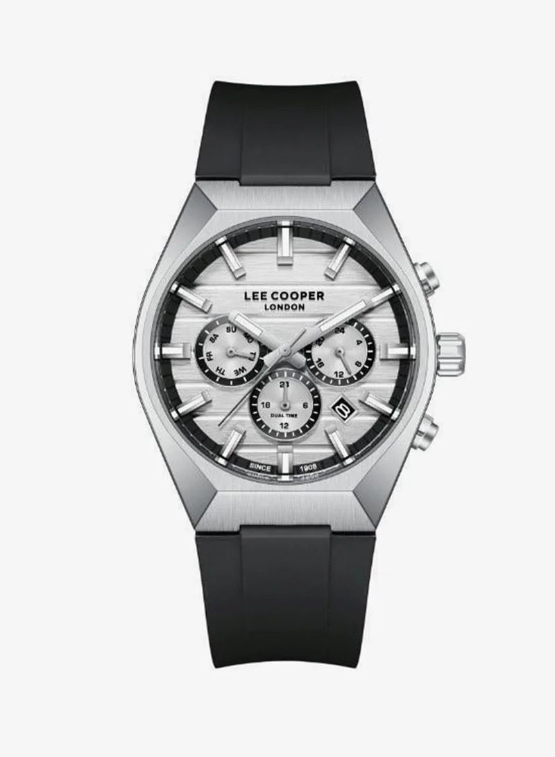 لي كوبر Men's Silicone MULTIFUNCTION Watch LC08388.331 - 41 mm