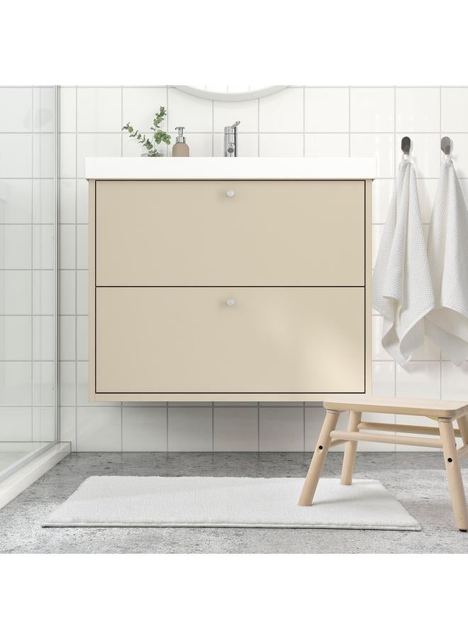 زبون سجادة حمام، بيضاء، 50×80 سم - Image 4