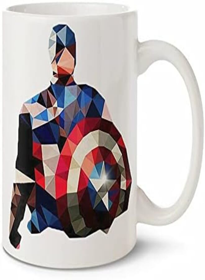 HAZEL Captain America 2 Mug White-1025