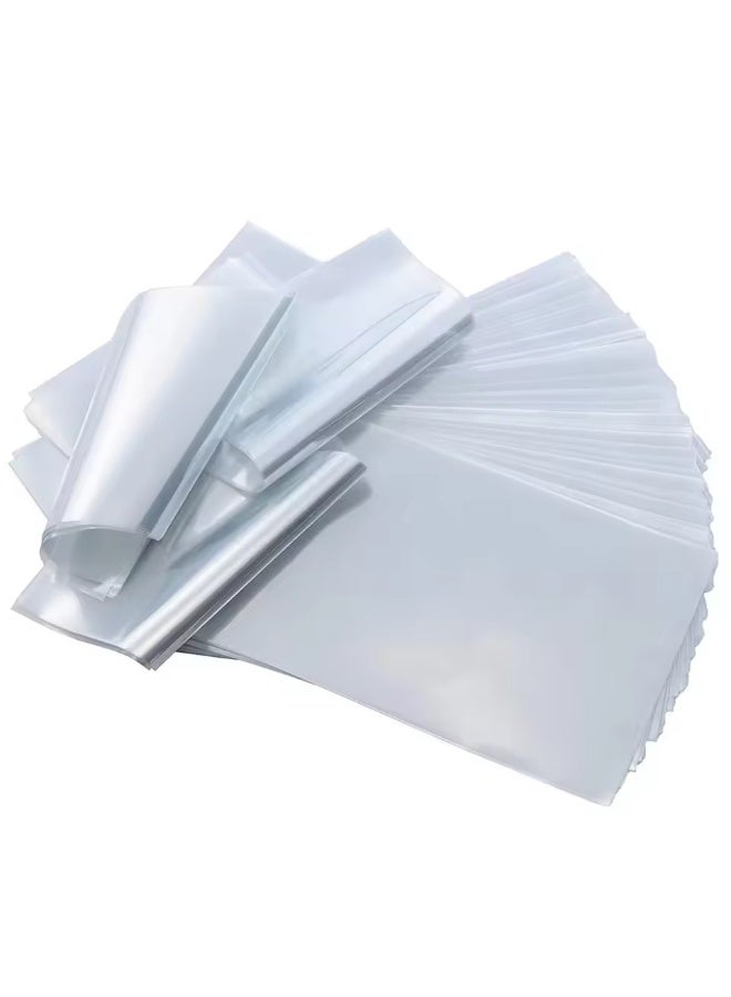 50PCS Sports Shoes Cosmetic Storage Bags 28x45cm Large PVC Heat Shrinkable Portable Shoe Wrap Bags Dustproof Plastic Bags - Image 1