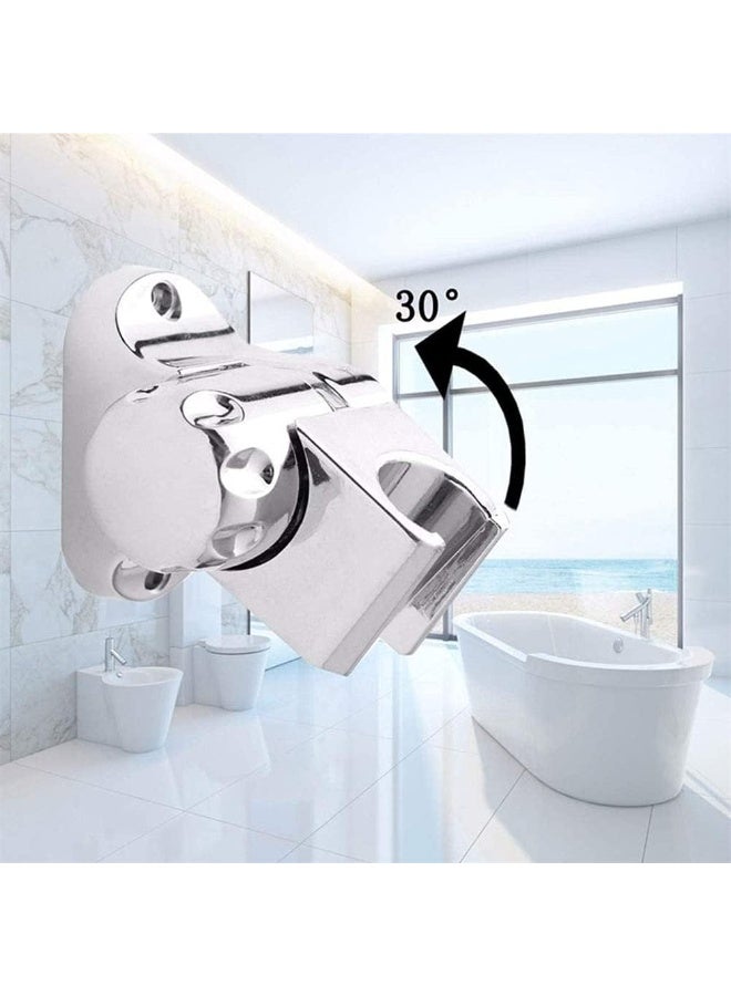 fantasize Bathroom Shower Head Holder, Wall Mounted Handheld, 30 Degree Adjustable Shower Head Holder For Home Bathroom Accessories - Image 3