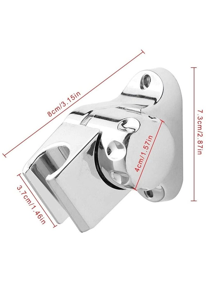 fantasize Bathroom Shower Head Holder, Wall Mounted Handheld, 30 Degree Adjustable Shower Head Holder For Home Bathroom Accessories - Image 2
