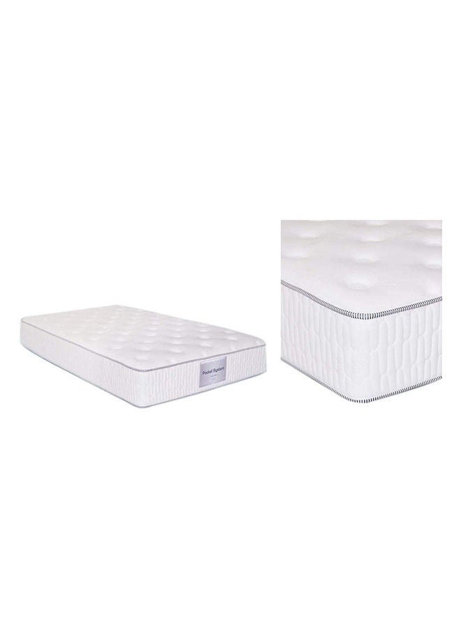 Galaxy Design Spring Star Medium Firm Single Size Mattress Fit For All Sleepers 5 Year Full Warranty White 190x150x20 cm - Image 5