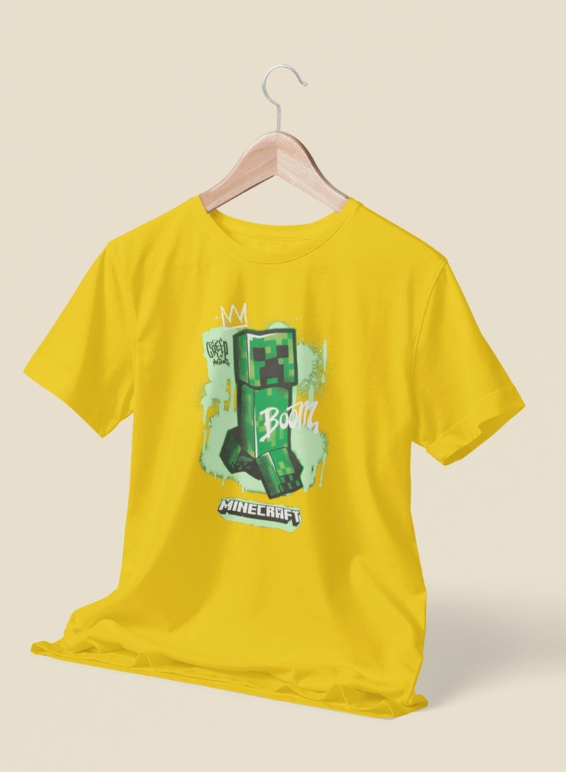 ZOOM Minecraft Characters Adventure Print Kids T-Shirt