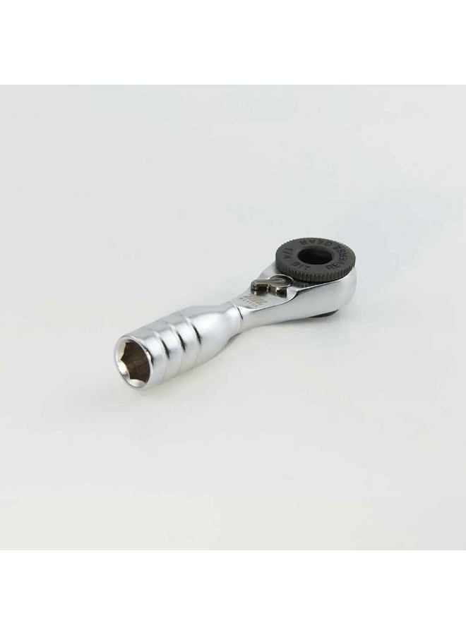 711L Mini Ratchet Wrench - World's Smallest 1/4 Inch Ratchet Wrench for Tight Spaces- Connect to Any Hex Head Extentions to Meet Your Needs - Image 3