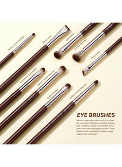 Jessup Makeup Brushes Set 15Pcs Brown Make Up Brushes Set Professional Premium Synthetic Foundation Eyebrow Concealer Blush Eyeshadow Contour Eyeliner Powder Blending Highlighter Brush, T498  - Image 3